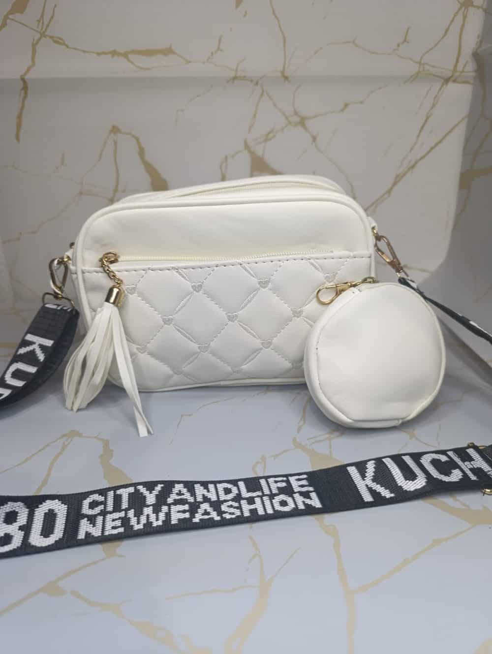 Crossbody rombos corazon