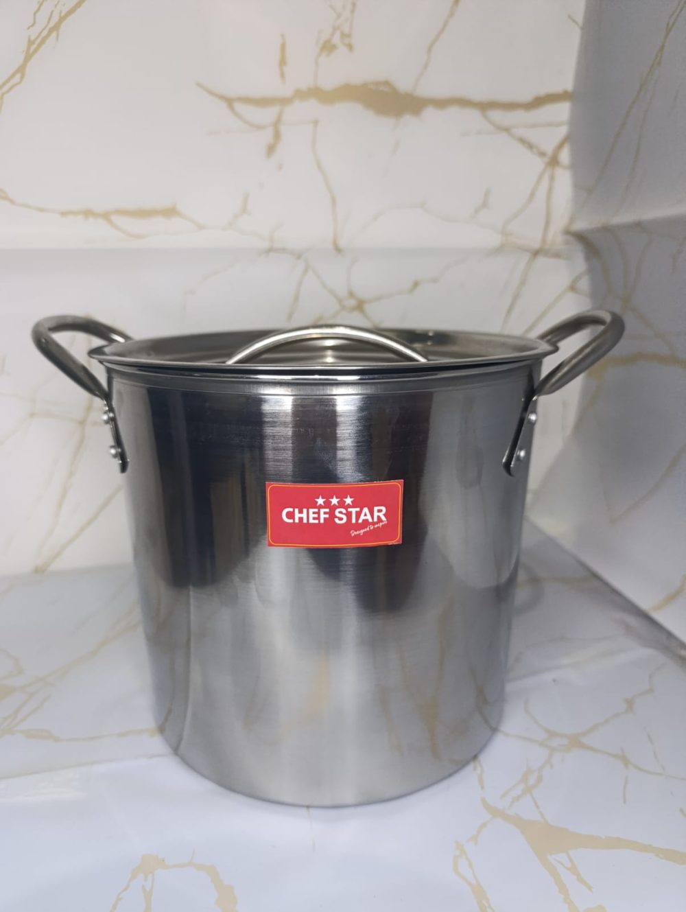 Olla de acero inoxidable