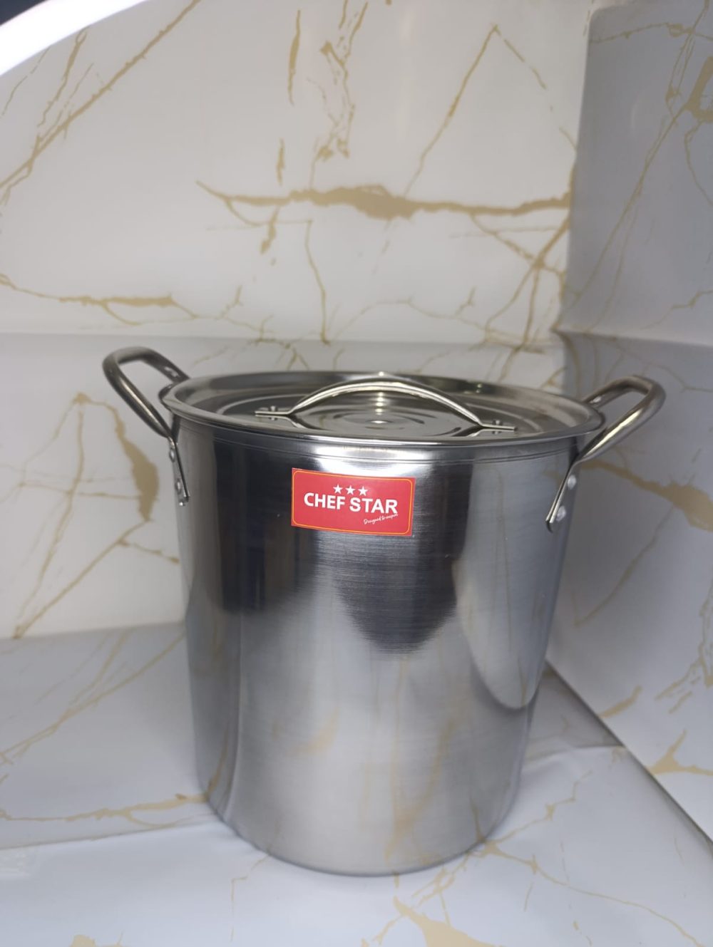 Olla de acero inoxidable
