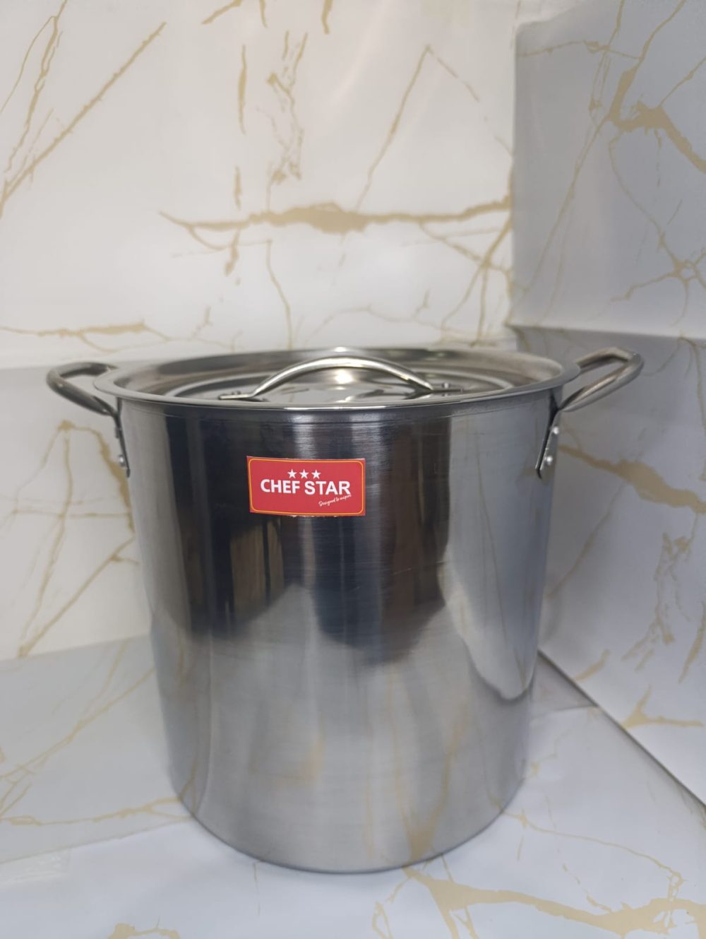 Olla de acero inoxidable