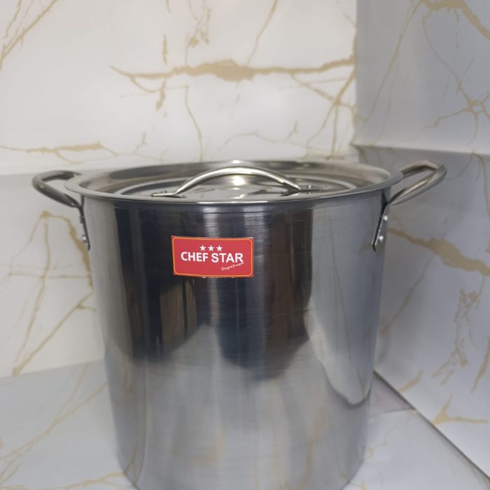 Olla de acero inoxidable
