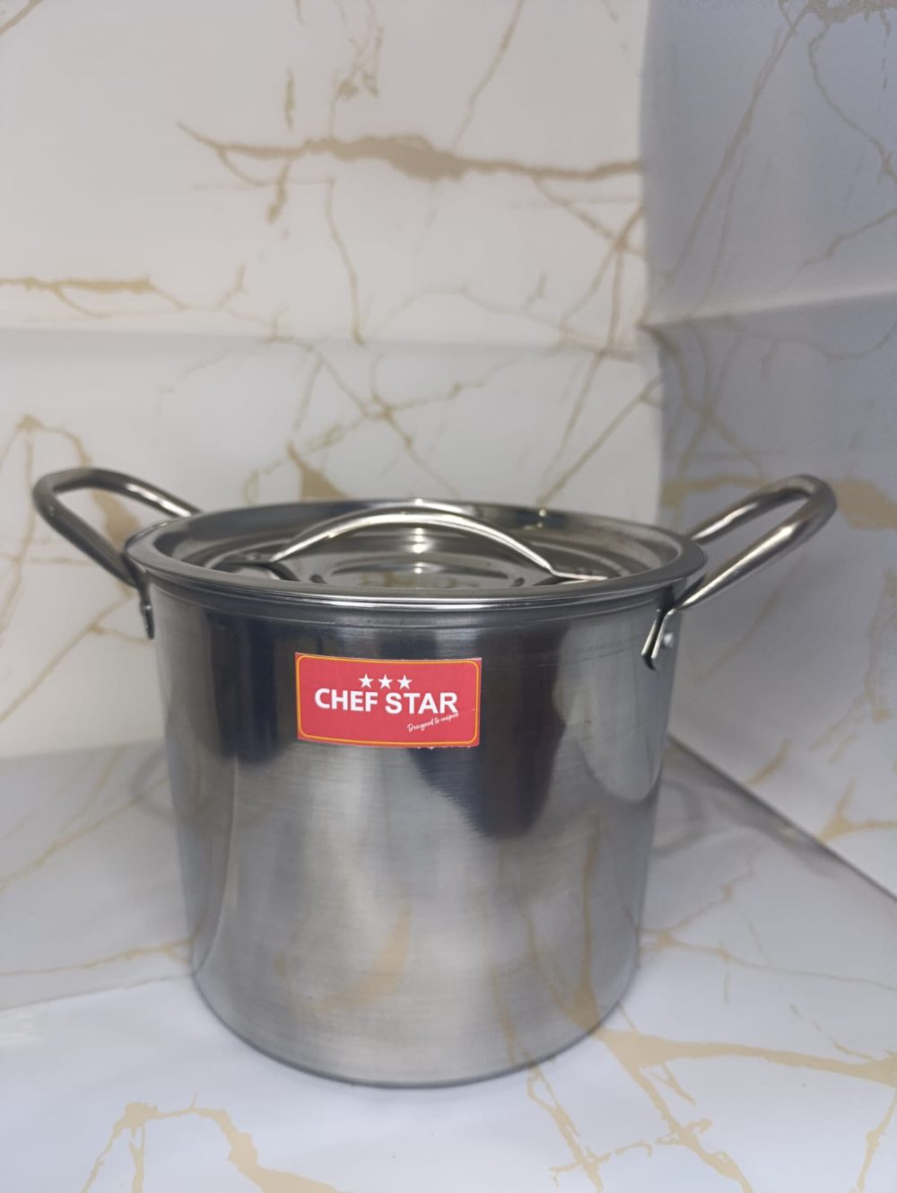 Olla de acero inoxidable